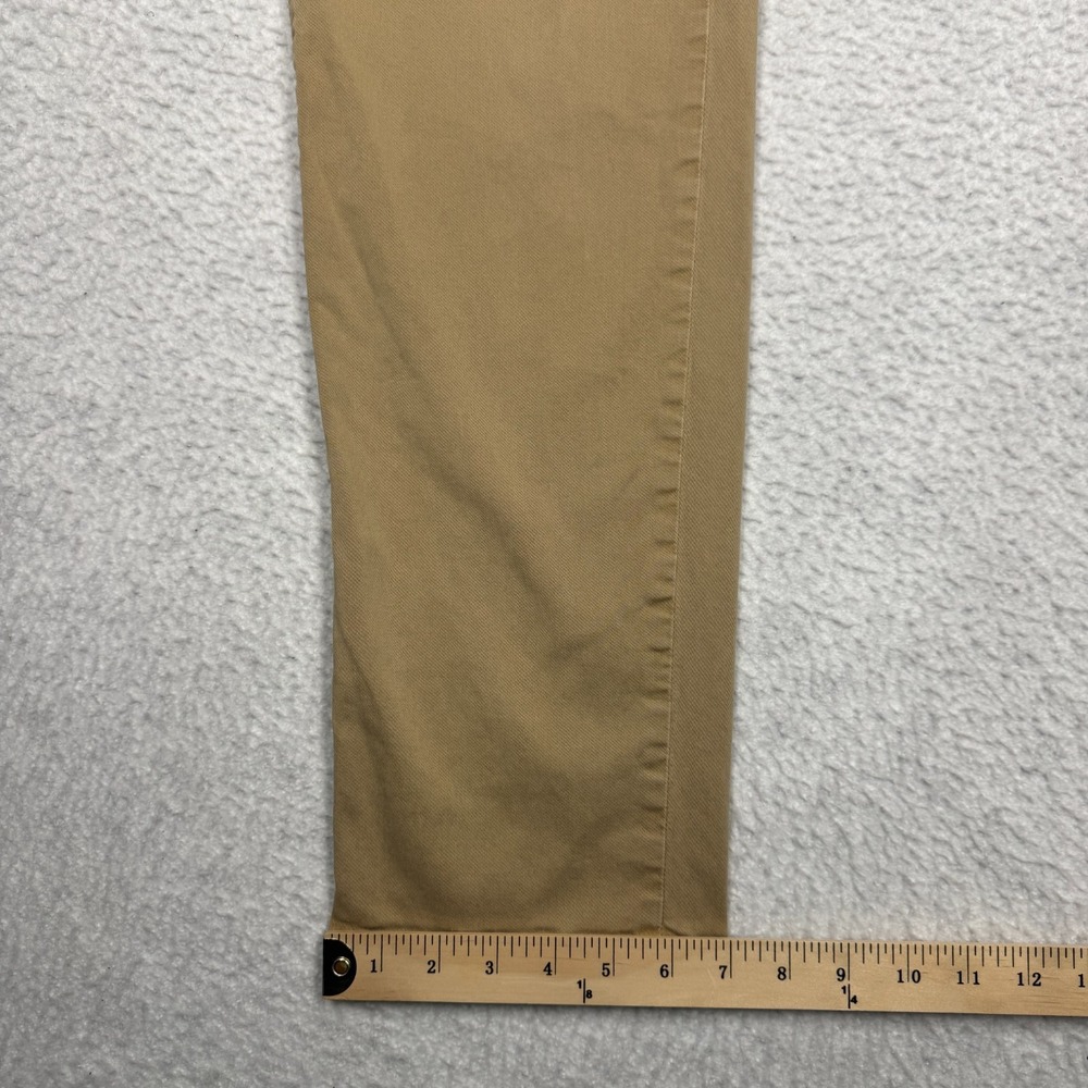 American Eagle Extreme Flex 4 Slim Straight Leg Chino Pants Beige Men's 34x34 - Picture 9 of 14